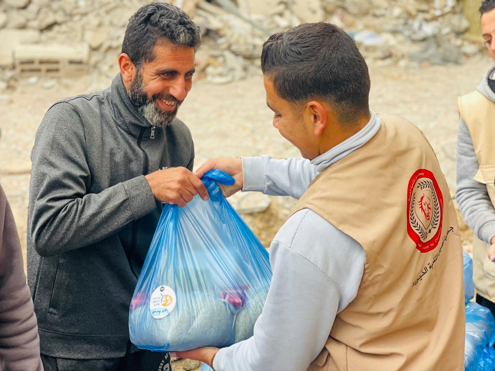 المساعدات الغذائية